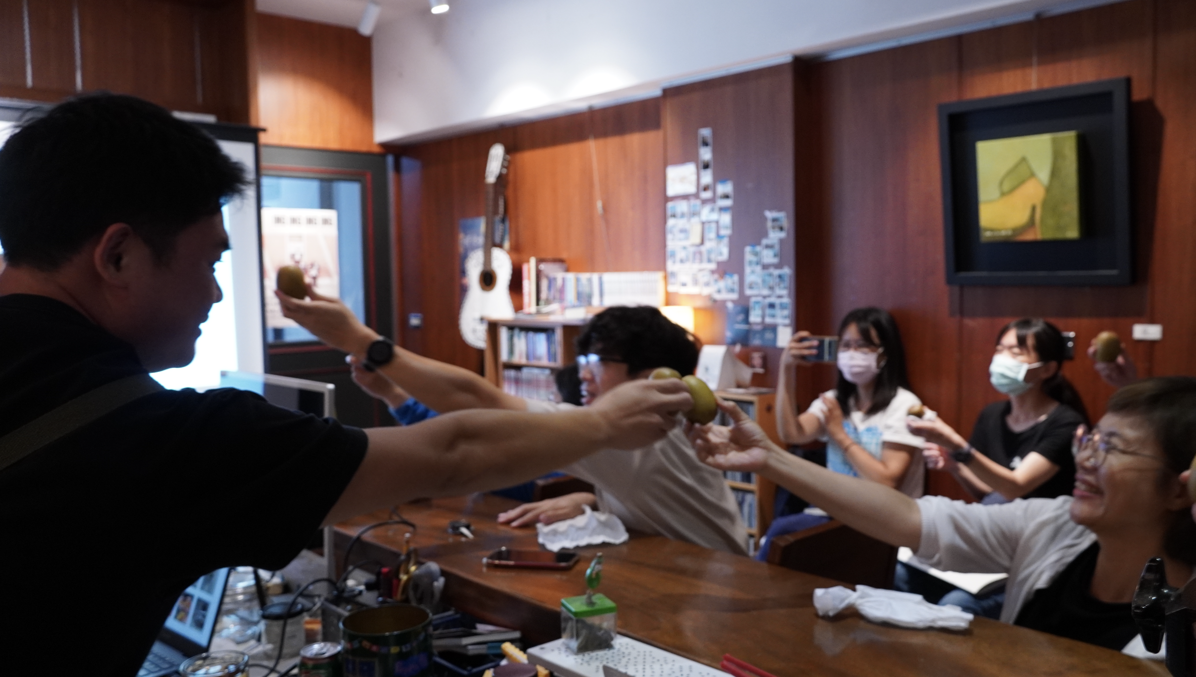 講座現場分享連皮吃的奇異果