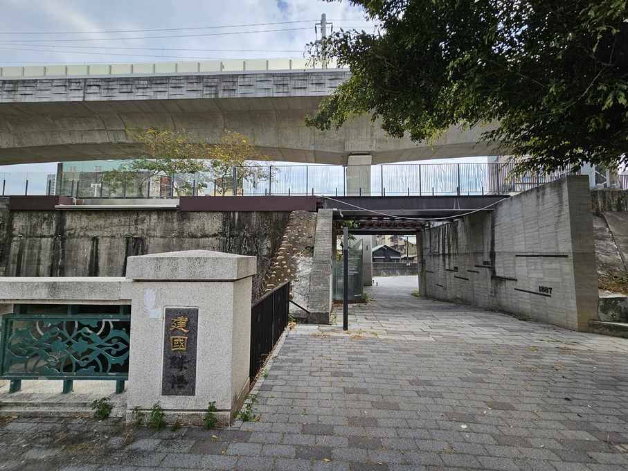 台中綠空鐵道與綠川