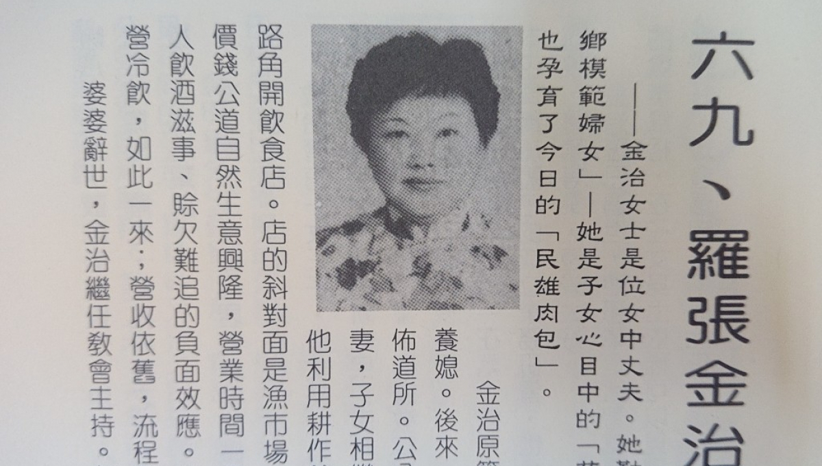 羅張金治